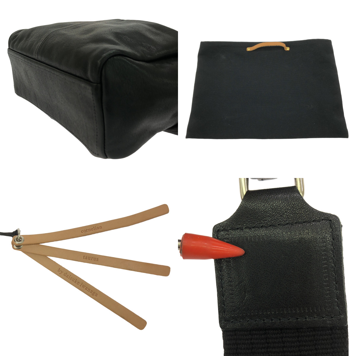 cornelian taurus / コーネリアンタウラス mouth zip shoulder MINI レザー ミニ ショルダーバッグ