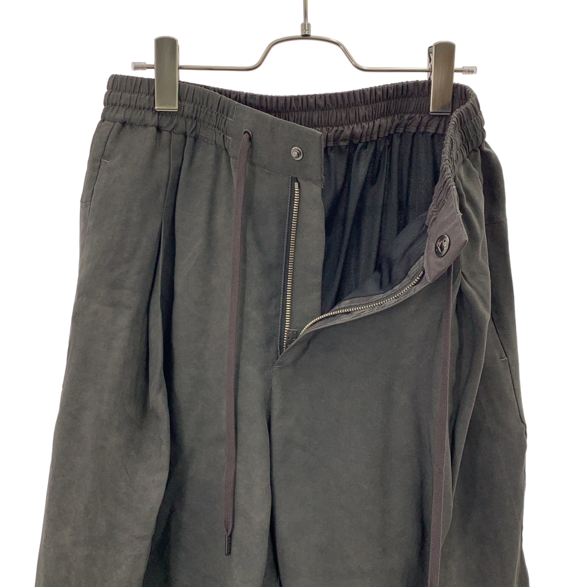 DEVOA / デヴォア Cropped pants High twist viscose クロップド パンツ
