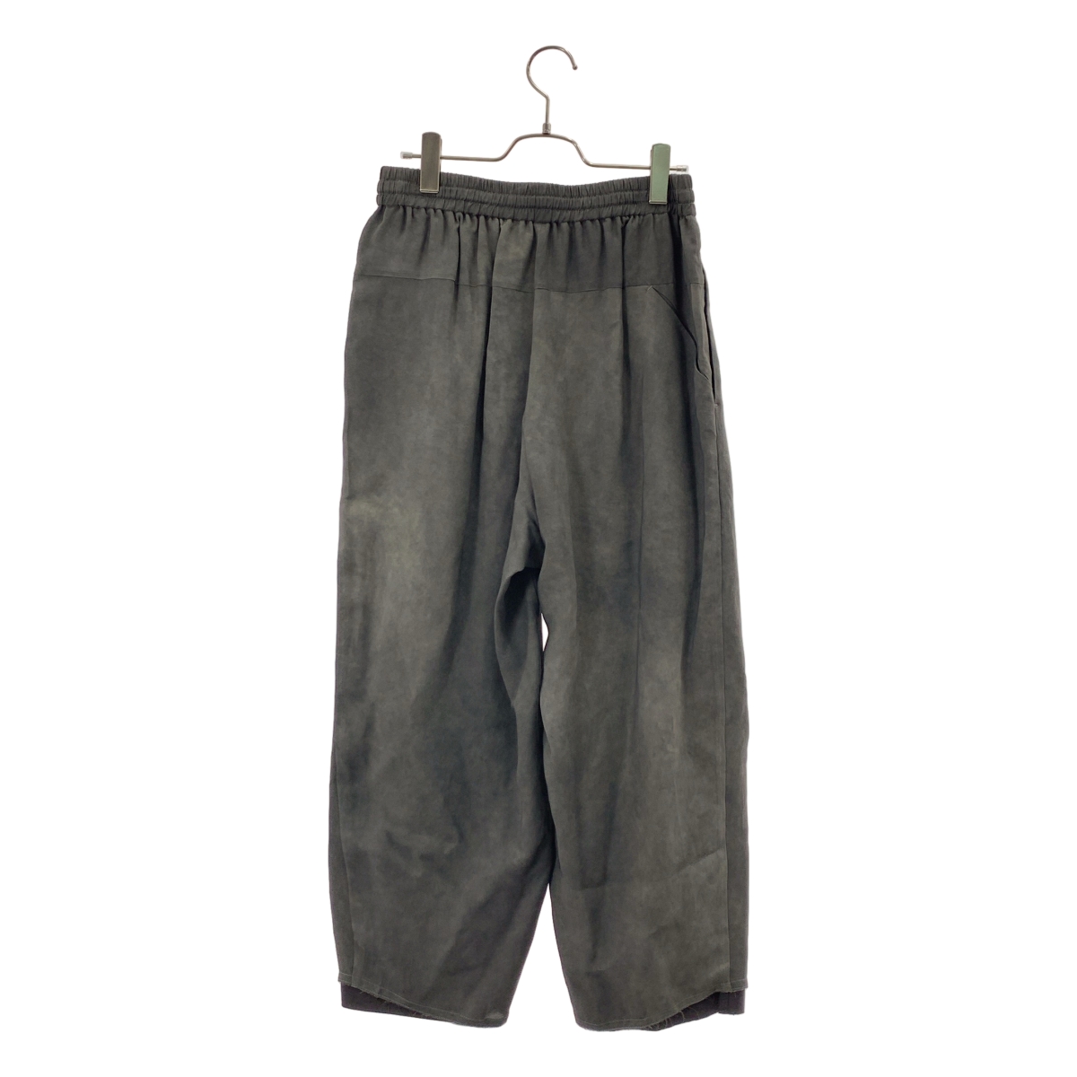 DEVOA / デヴォア Cropped pants High twist viscose クロップド パンツ