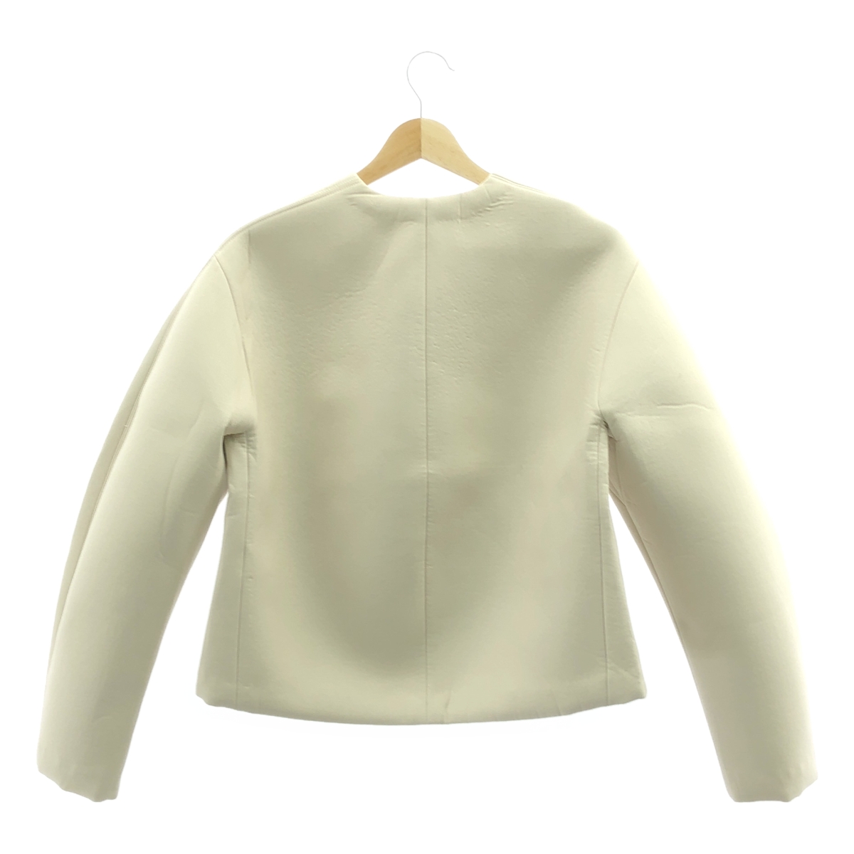 AURALEE / オーラリー SPONGE TROPICAL WOOL NO COLLAR BLOUSON スポンジ トロピカルウール ノーカラー ブルゾン