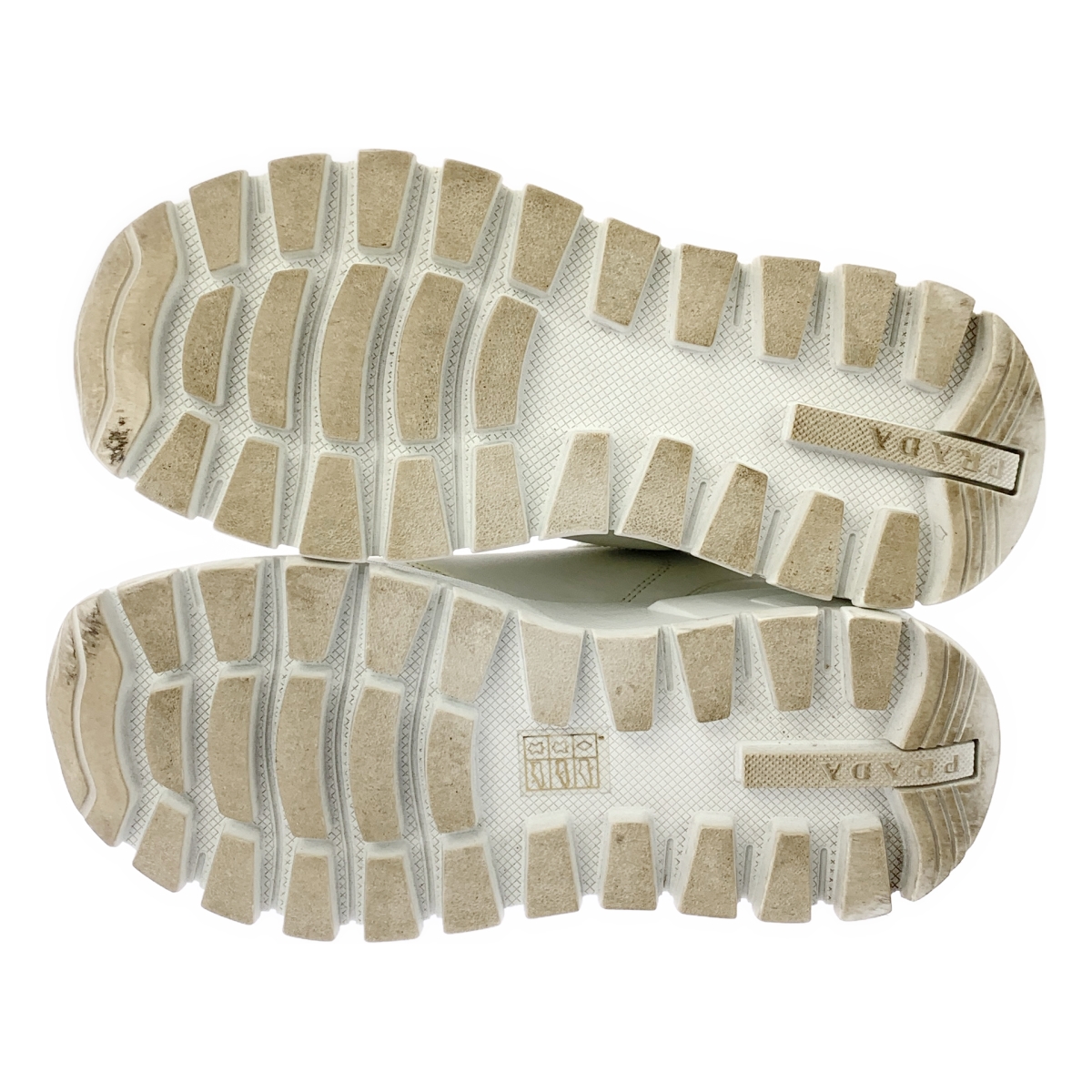 PRADA / プラダ Prax 01 / 1E804M レザー ロゴプレート スニーカー