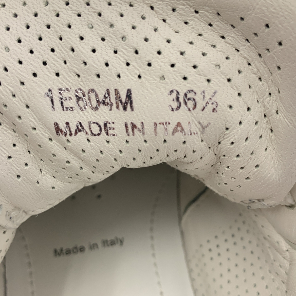 PRADA / プラダ Prax 01 / 1E804M レザー ロゴプレート スニーカー