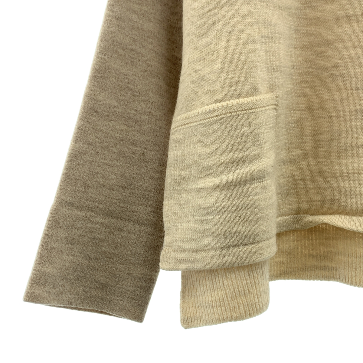 45r / フォーティファイブアール ウール スリット タートルネック ニット セーター