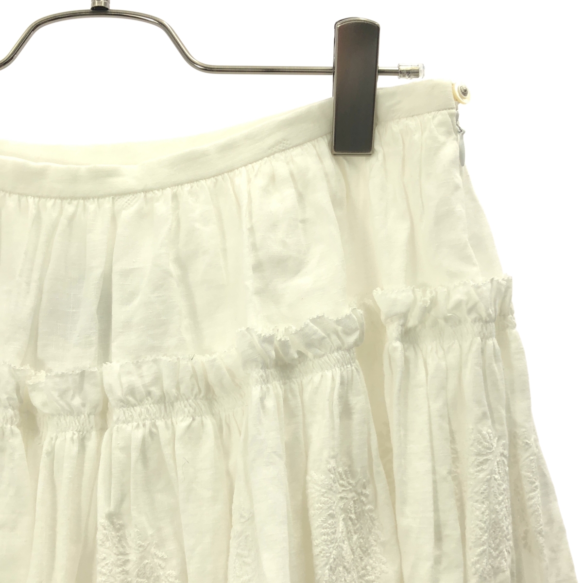 mina perhonen / ミナペルホネン forest dot リネン フレアスカート