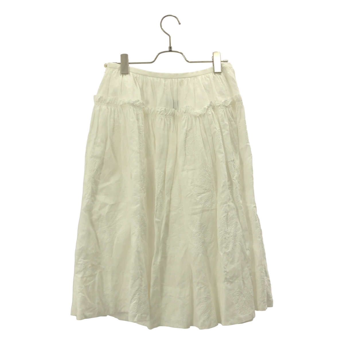 mina perhonen / ミナペルホネン forest dot リネン フレアスカート