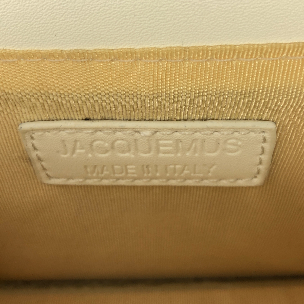 JACQUEMUS / ジャックムス 2way Le Bambino スクエア ショルダーバッグ