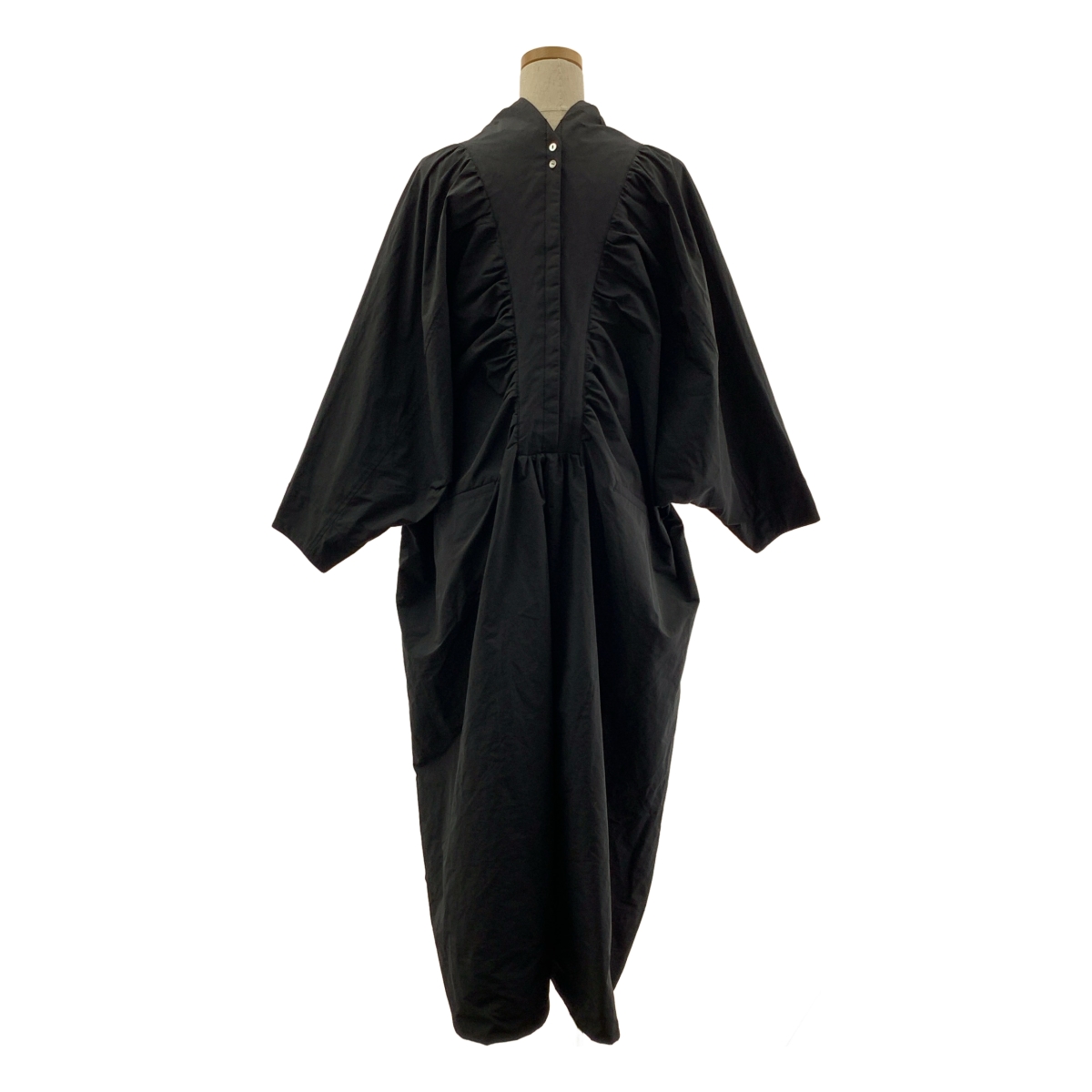 quitan / キタン Vネック ギャザー ワンピース