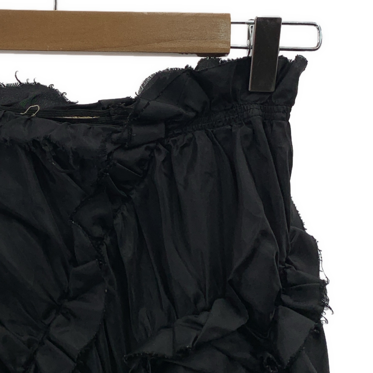 tao COMME des GARCONS / タオコムデギャルソン ポリエステル フリル スカート