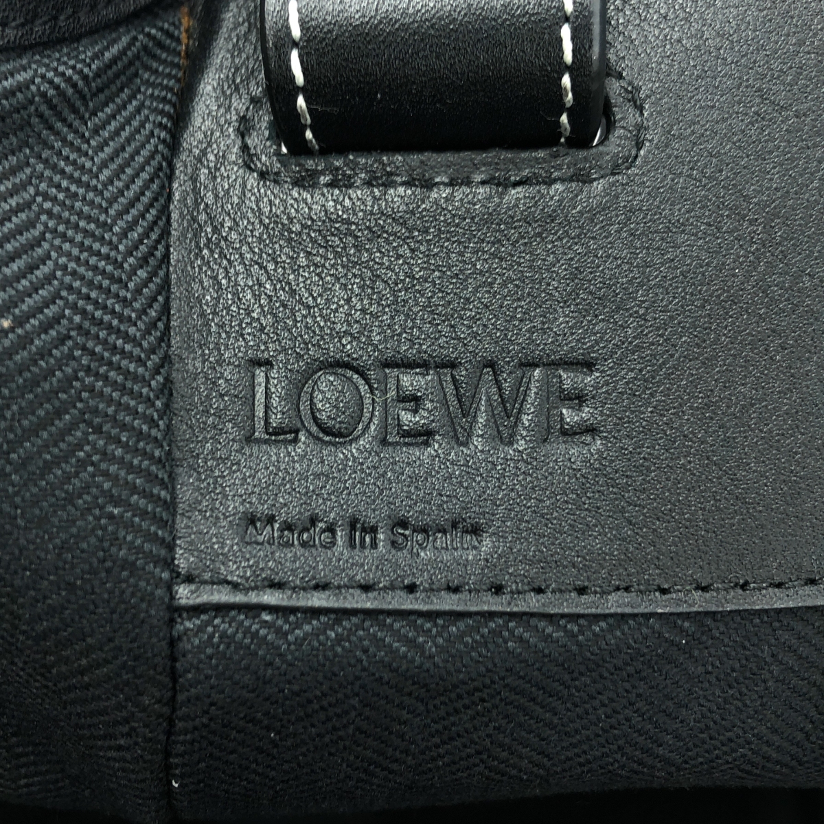LOEWE / ロエベ Hammock ハンモック / see you later 2017年限定 ロゴ  カーフ 2way ショルダーバッグ
