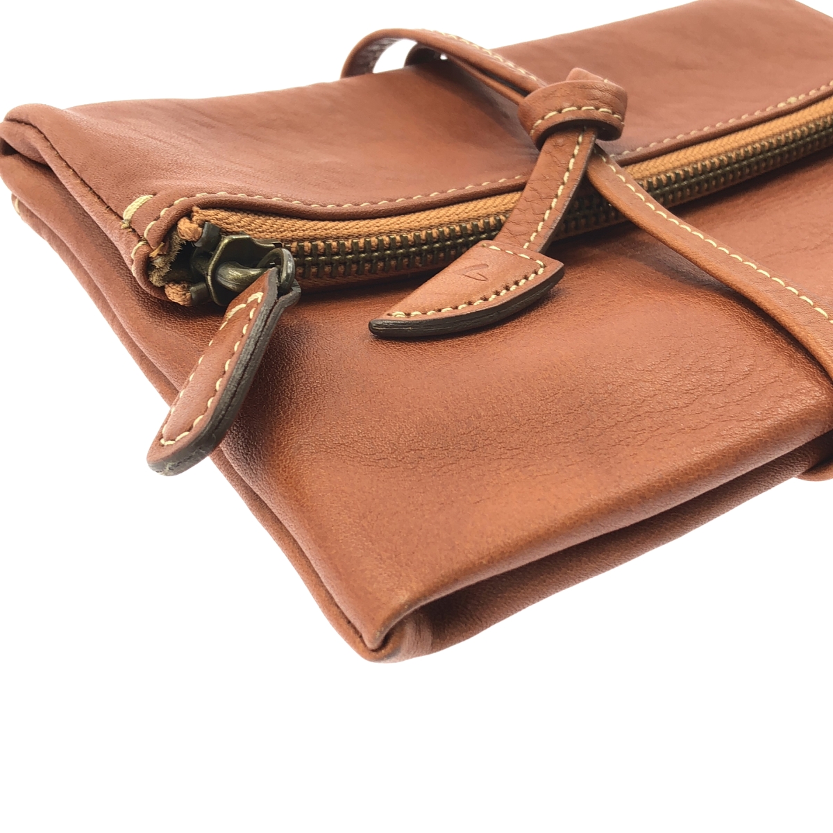 土屋鞄 / ツチヤカバン トーンオイルヌメ ループフラットポーチ