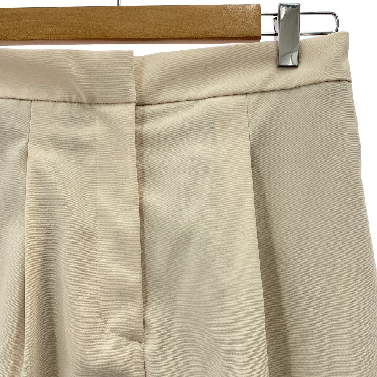 VERMEIL par iena / ヴェルメイユパーイエナ タック スラックス パンツ / 総裏地