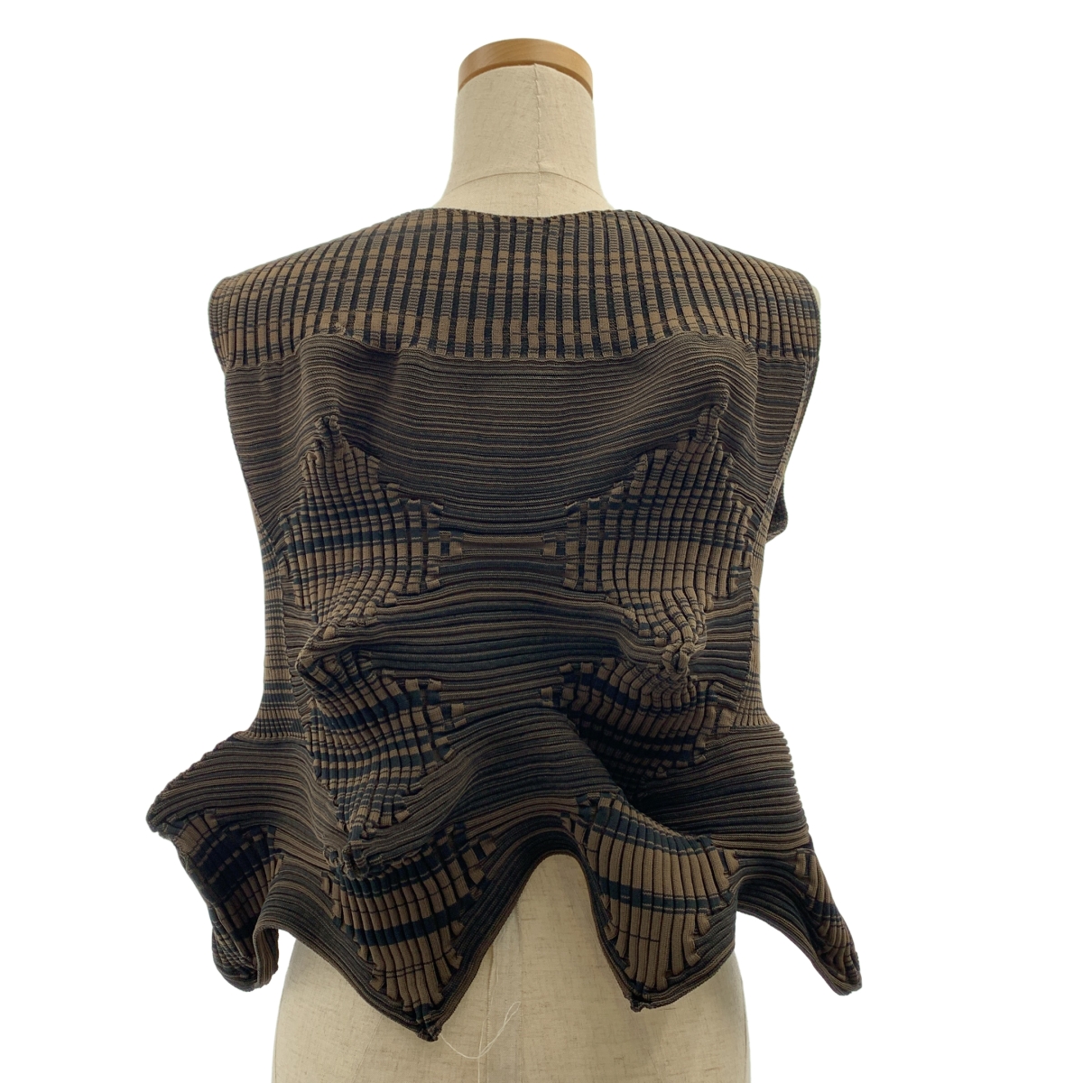 ISSEY MIYAKE / イッセイミヤケ LINKAGE リンケージ / ノースリーブ ニット トップス