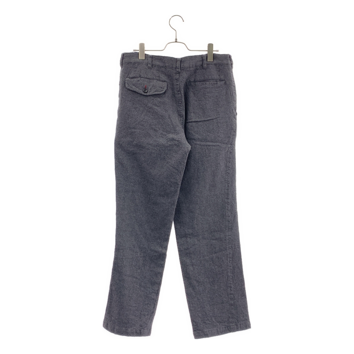 COMME des GARCONS HOMME / コムデギャルソンオム ウール縮絨 ストレート スラックス パンツ