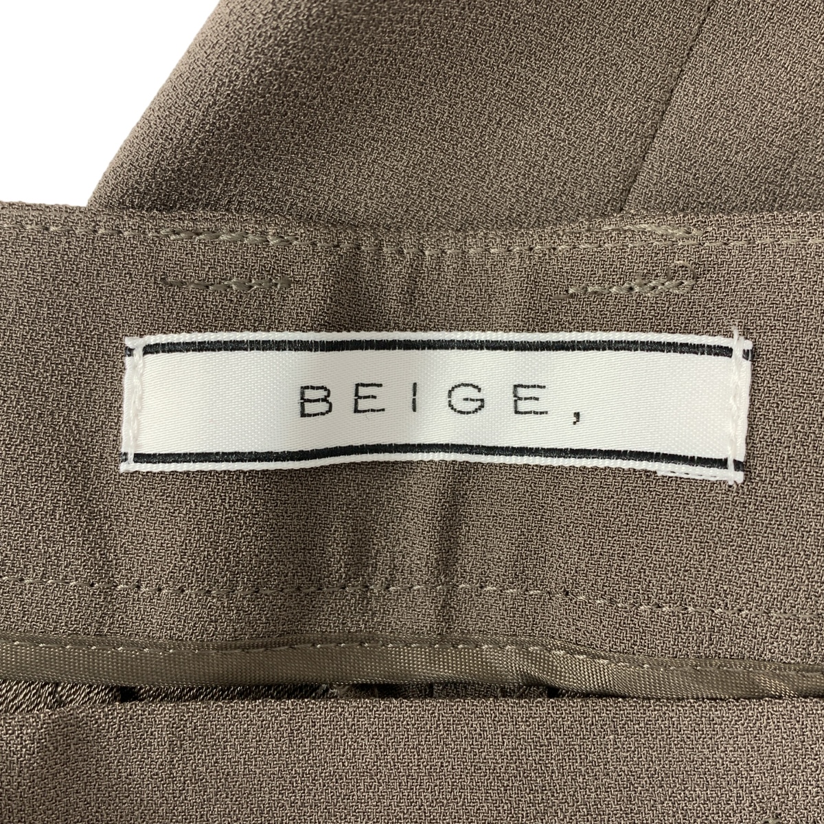 BEIGE， / ベイジ CINDY / トリアセテート シングルブレスト ジャケット