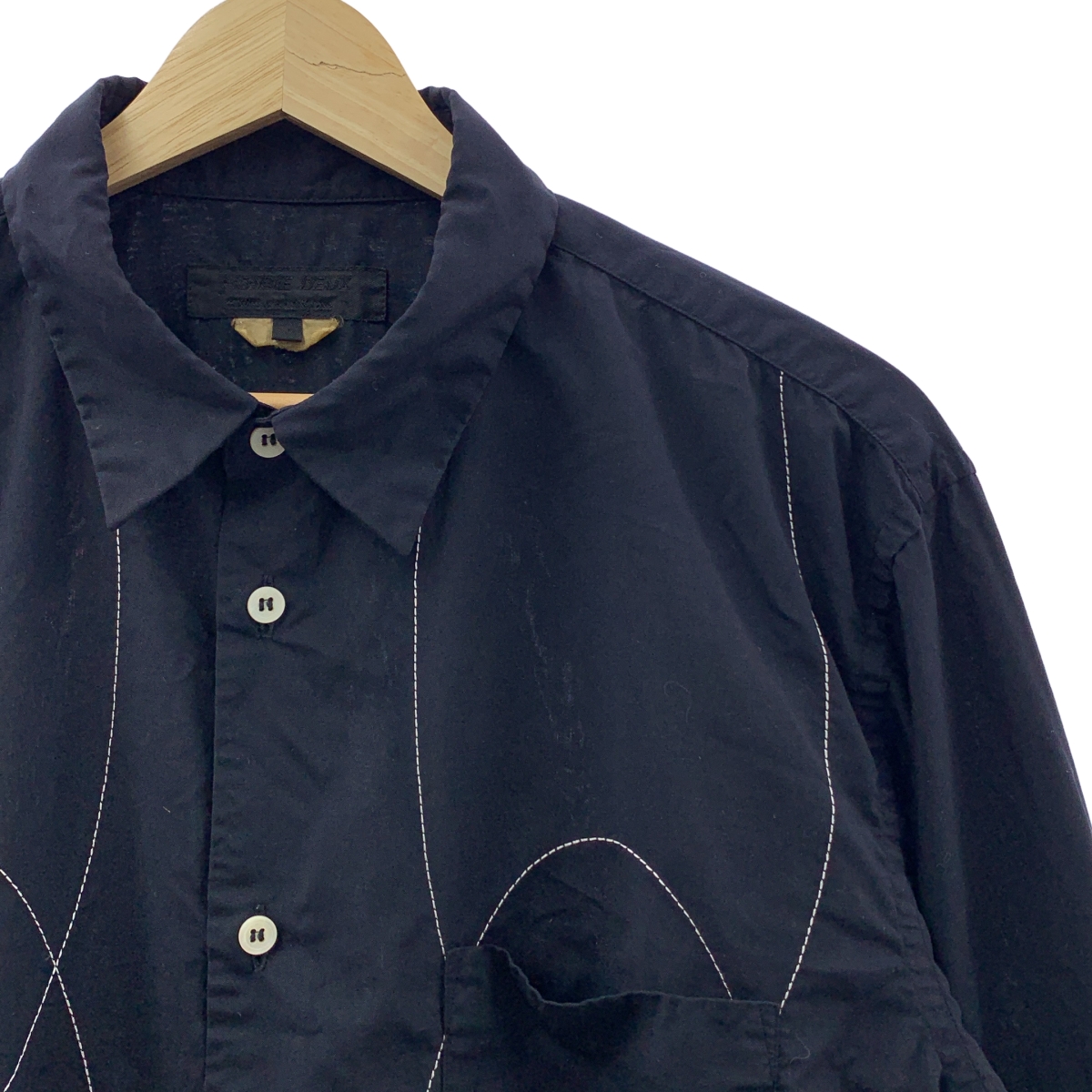 COMME des GARCONS HOMME DEUX / コムデギャルソンオムドゥ エステル ステッチワーク シャツ