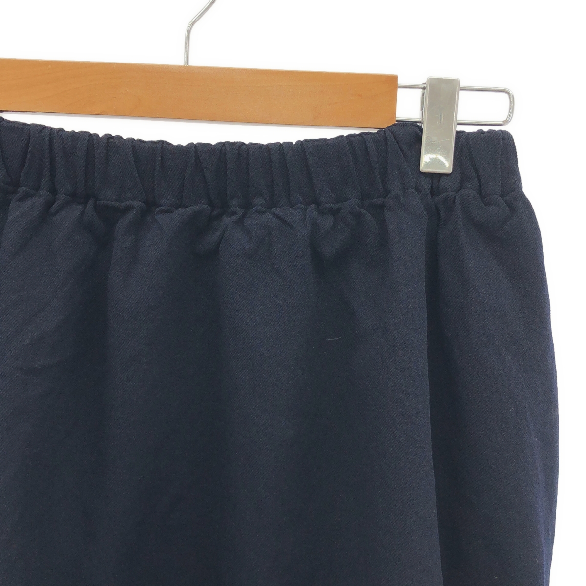 COMME des GARCONS COMME des GARCONS / コムコム ポリエステル 製品染め フリル装飾 ウエストゴム イージー ショートパンツ ショーツ