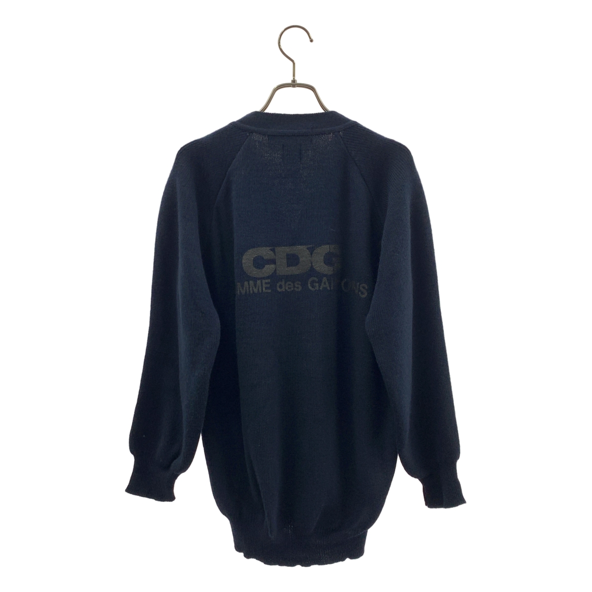 その他 CDG プリントロゴ アクリル カーディガン