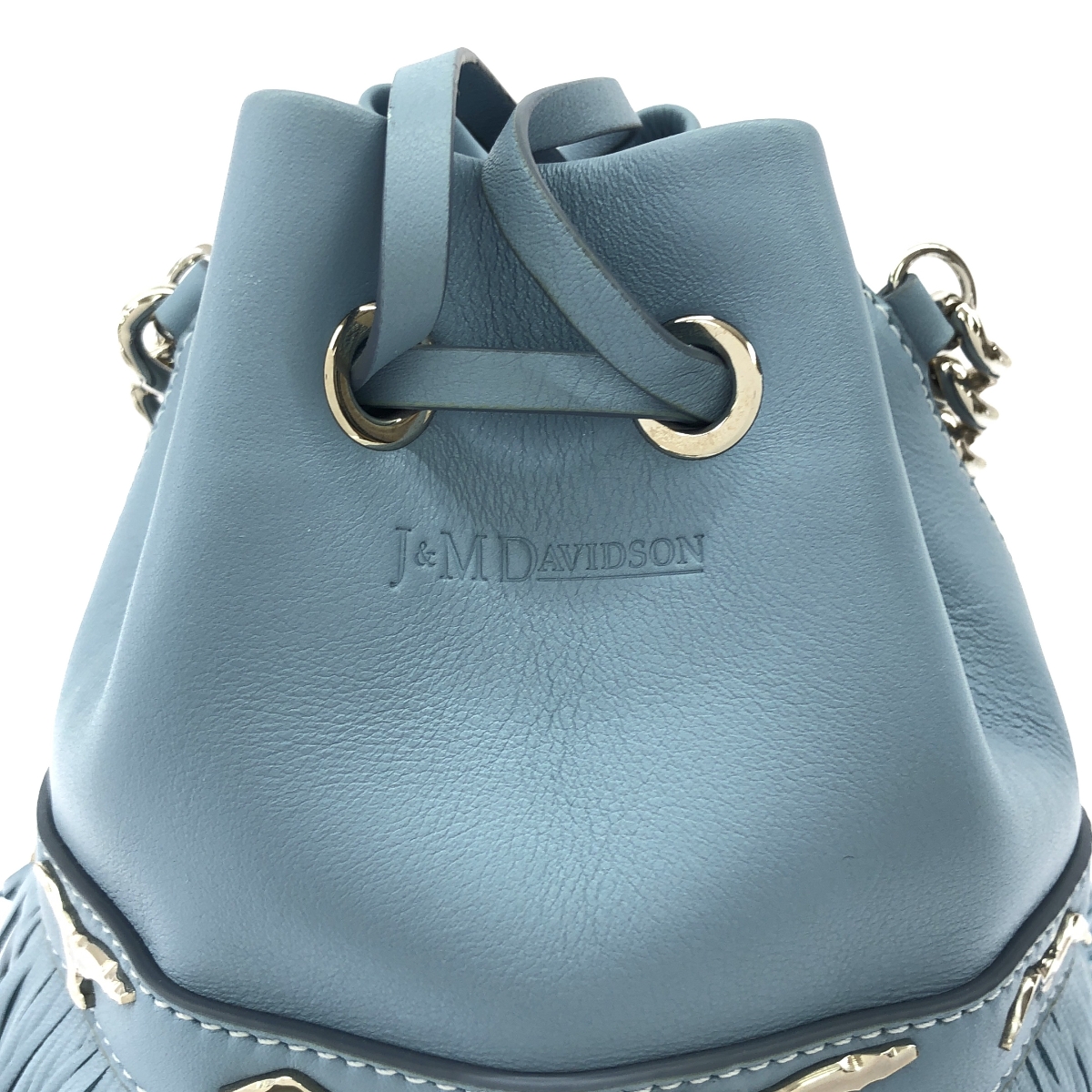 J&M DAVIDSON / ジェイアンドエムデヴィッドソン FRINGE CARNIVAL / カーニバル 2way レザー スタッズ フリンジ チェーンハンドル ショルダーバッグ