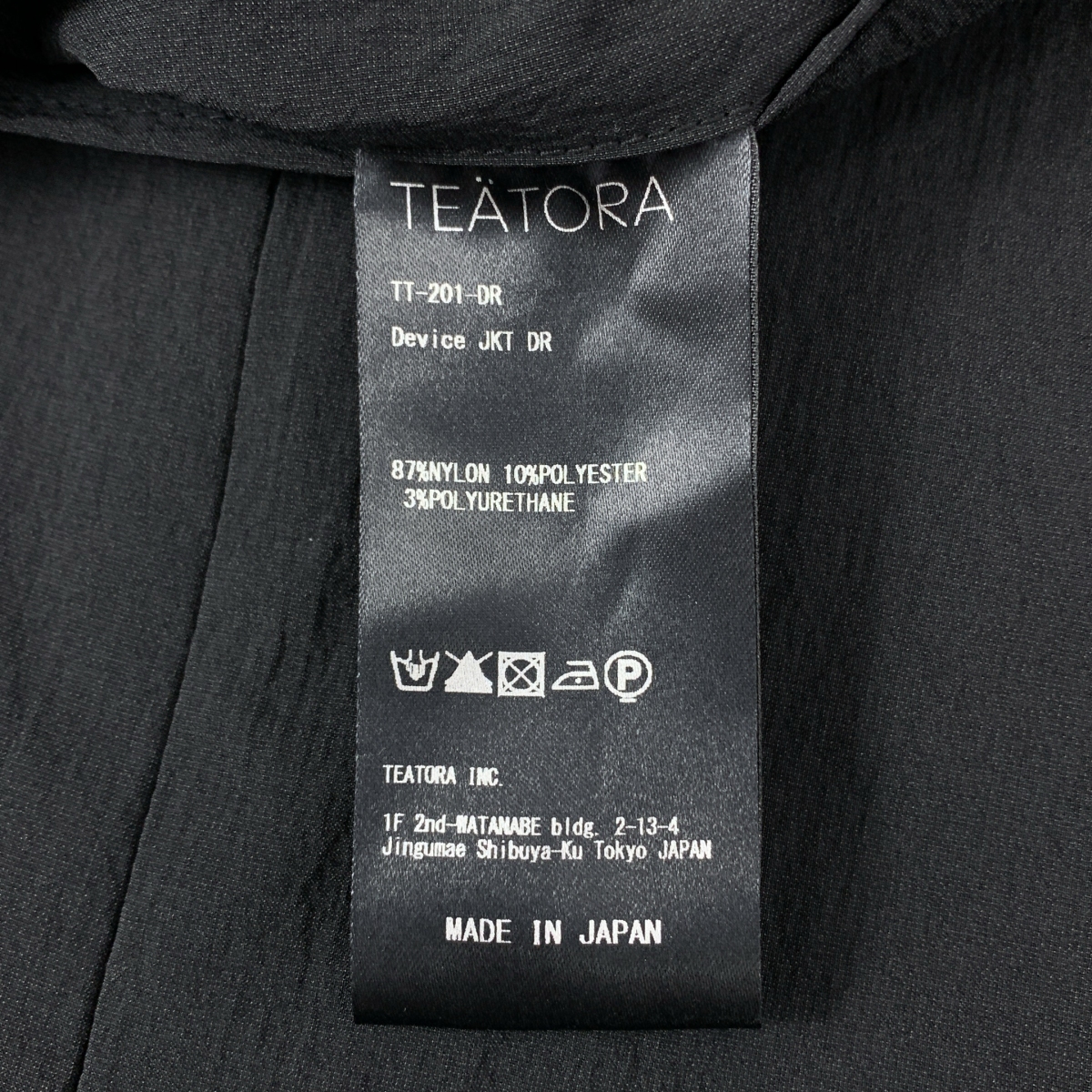 TEATORA / テアトラ Device JKT DOCTOROID デバイス ジャケット