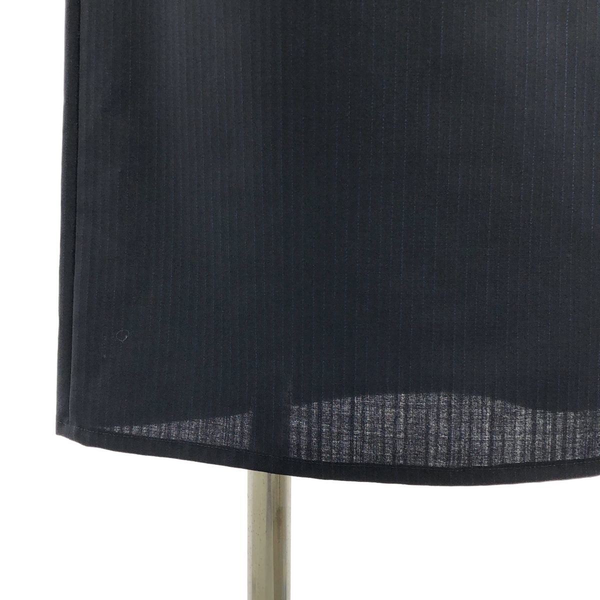 YOHJI YAMAMOTO +NOIR / ヨウジヤマモトプリュスノアール ストライプ 異素材 ロングスカート