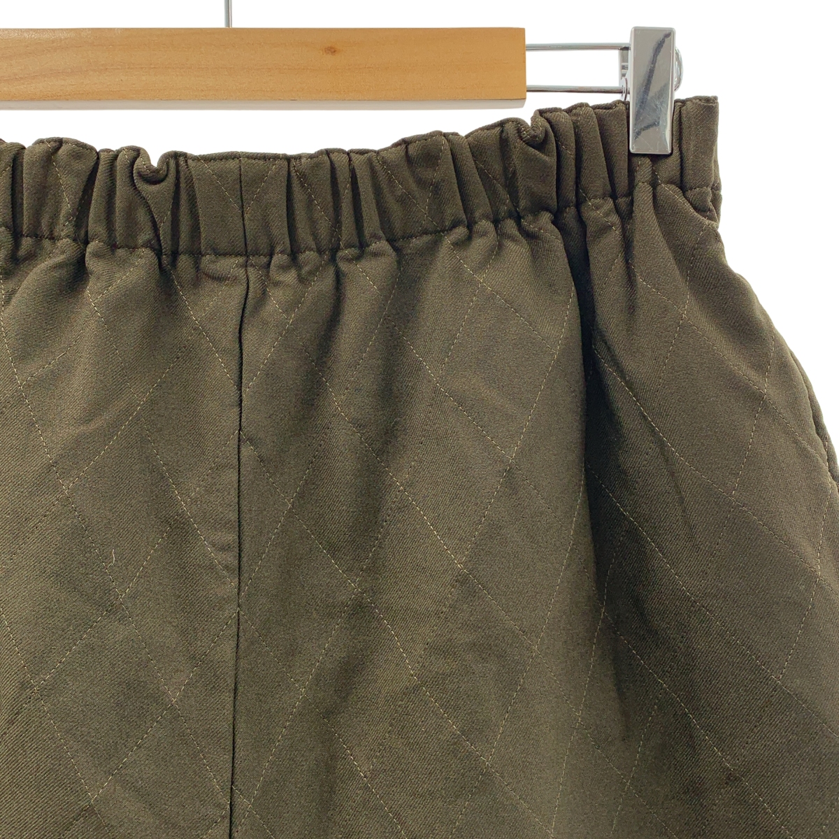 COMME des GARCONS COMME des GARCONS / コムコム ポリエステル縮絨 キルティングスカート