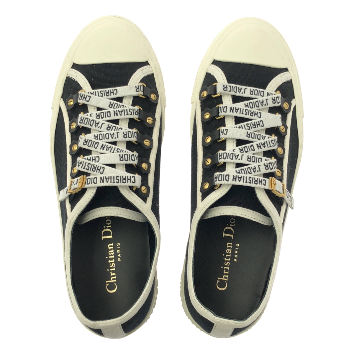 Christian Dior / クリスチャンディオール Walk'n'Dior ウォーキンディオール コットンキャンバス スニーカー