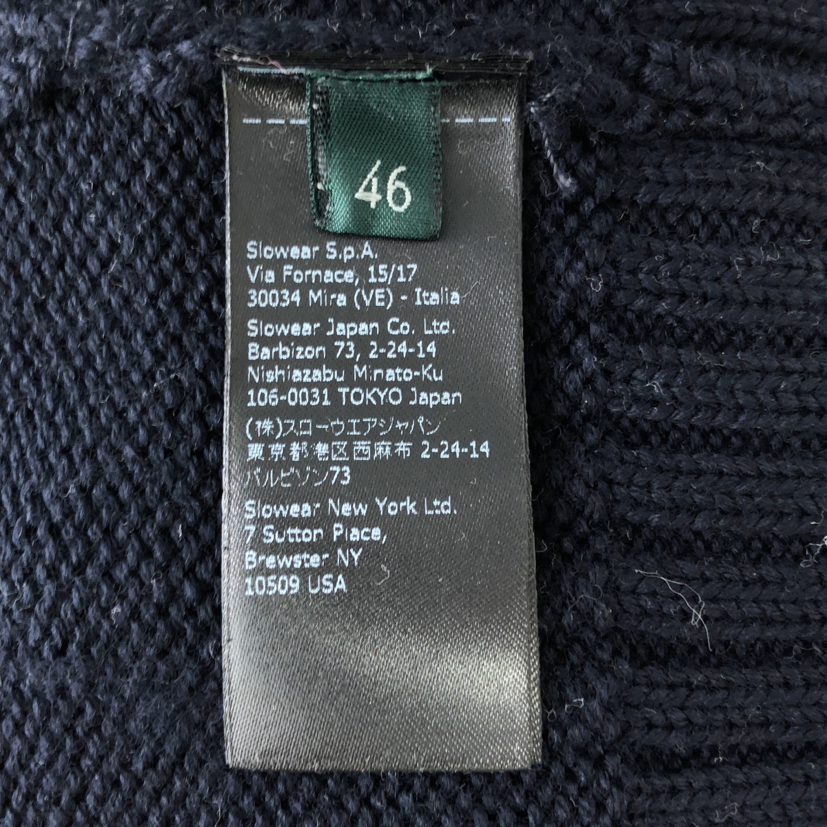 ZANONE / ザノーネ CHIOTO キョート / 5ゲージ ウールソリッド スタンドカラー ニットカーディガン