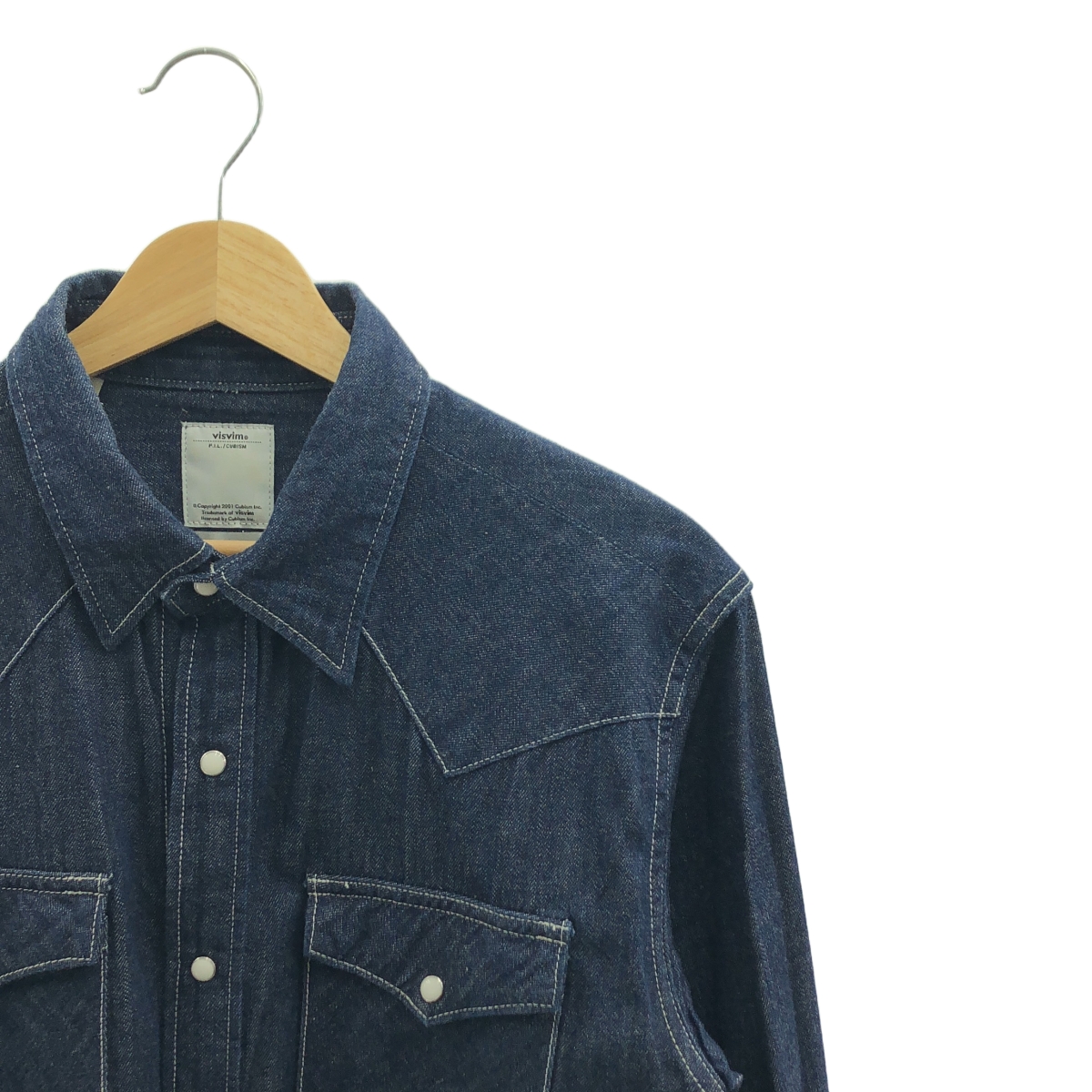 visvim / ビズビム SOCILA SCULPTURE SHIRT デニム ウエスタンシャツ