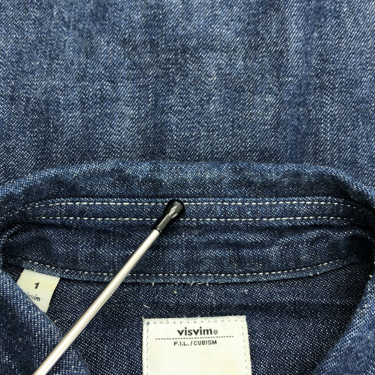 visvim / ビズビム SOCILA SCULPTURE SHIRT デニム ウエスタンシャツ