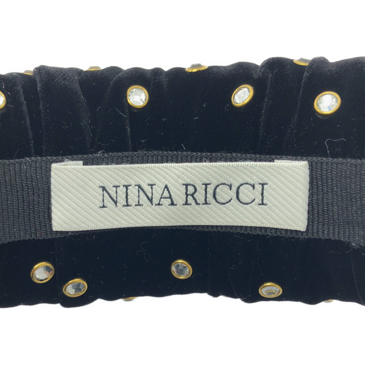 NINA RICCI / ニナリッチ HAIR ACCESSORIES / ビジュー 装飾 カチューシャ ヘアバンド アクセサリー