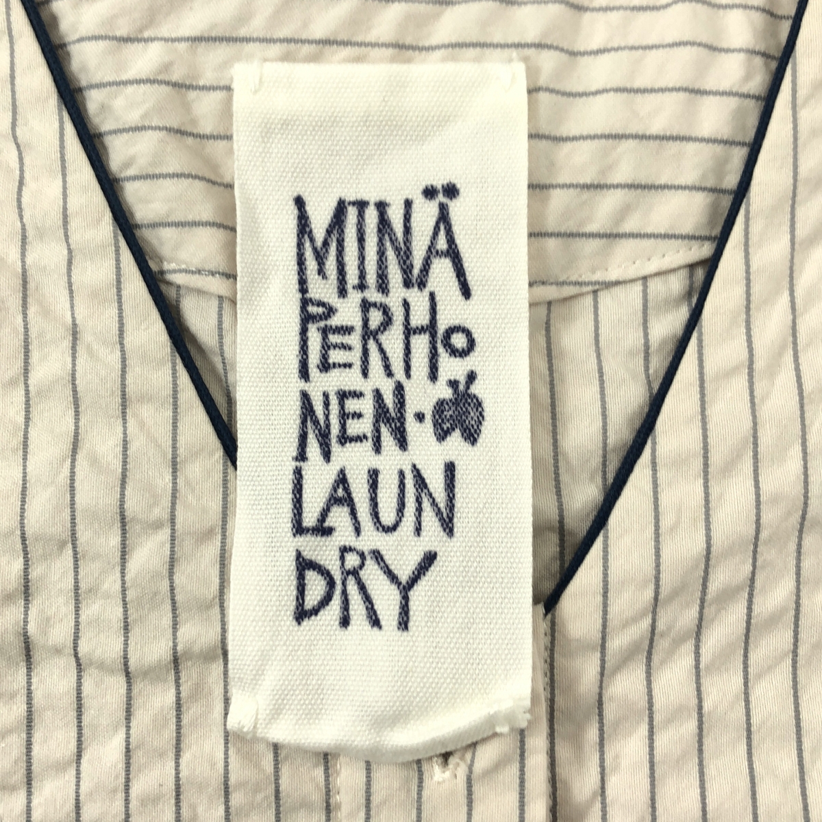 mina perhonen / ミナペルホネン ribbon コットン シルク 刺しゅう ワンピース