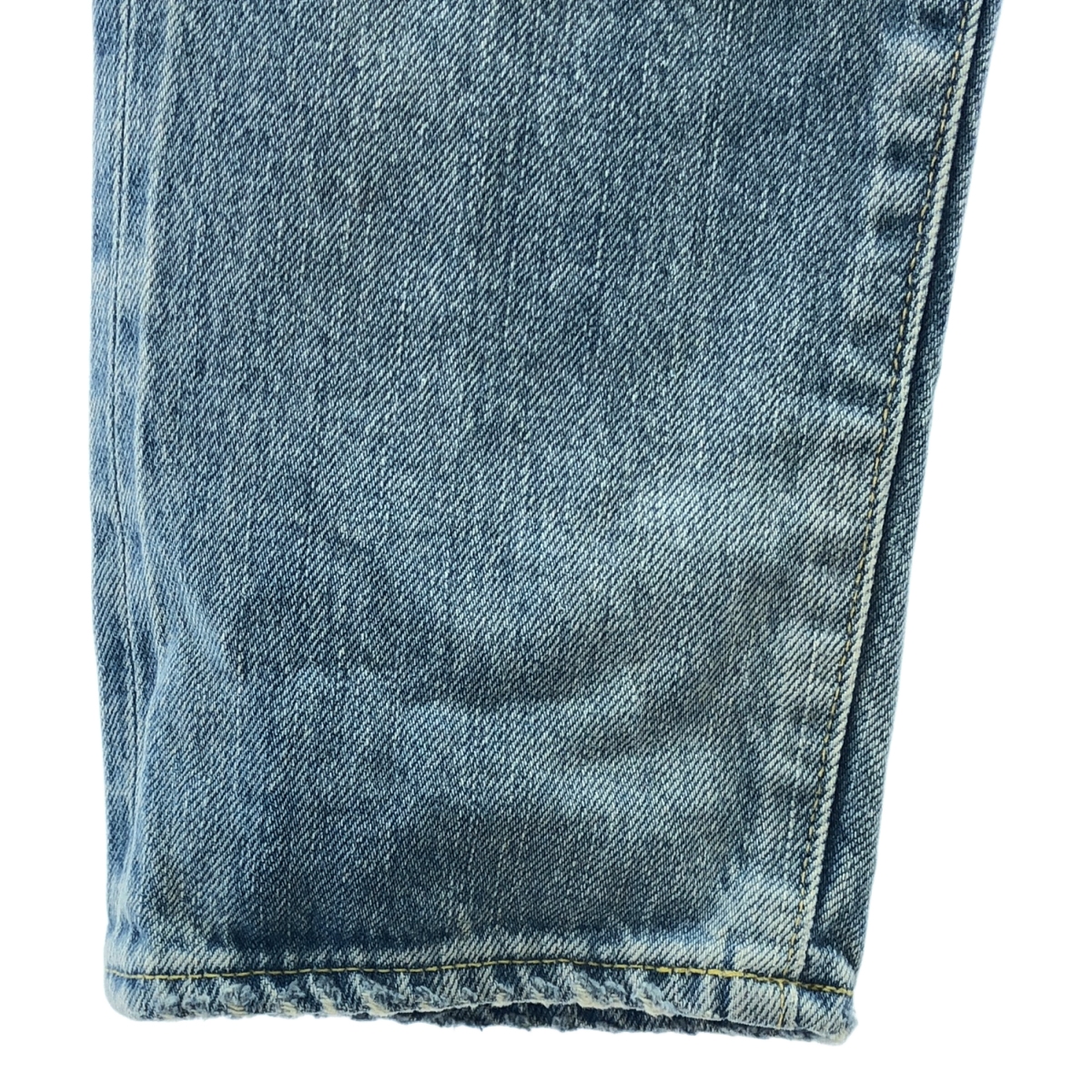 HYSTERIC GLAMOUR / ヒステリックグラマー ダメージ加工 スタッズ パッチワーク セルビッチ デニムパンツ