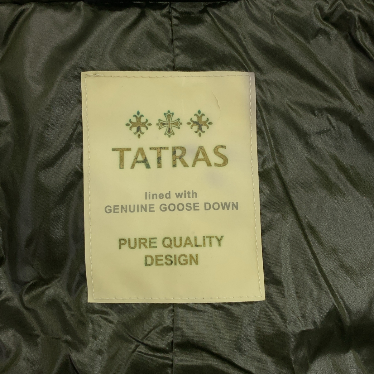 TATRAS / タトラス ナイロン フーデット ダウンベスト