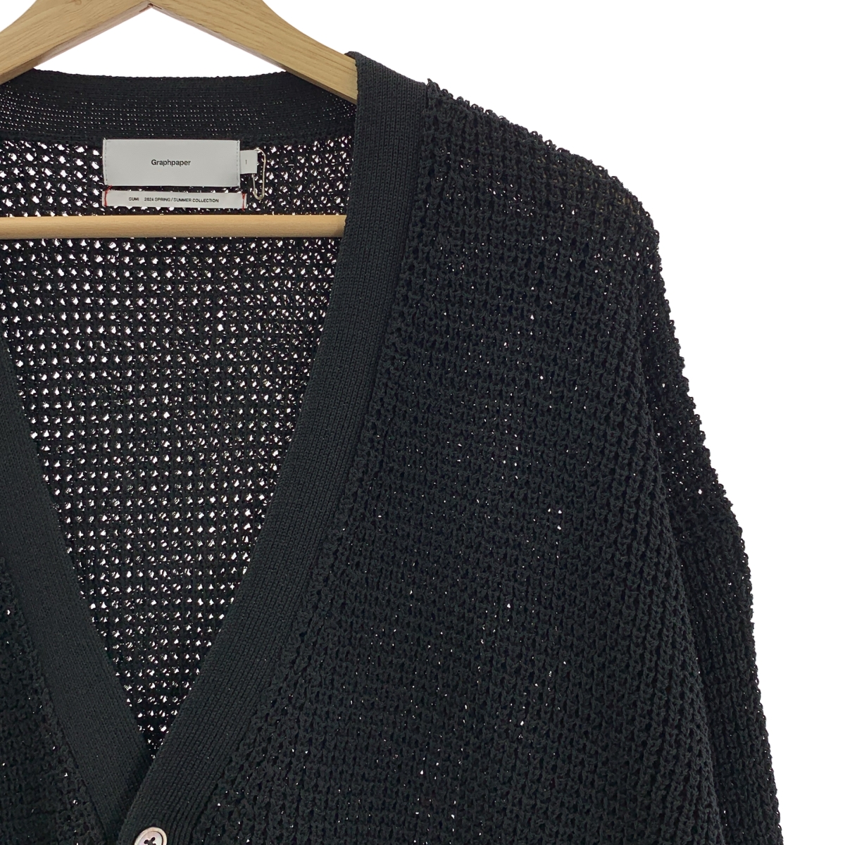 Graphpaper / グラフペーパー Linen SOLOTEX Knit Cardigan リネン ニットカーディガン