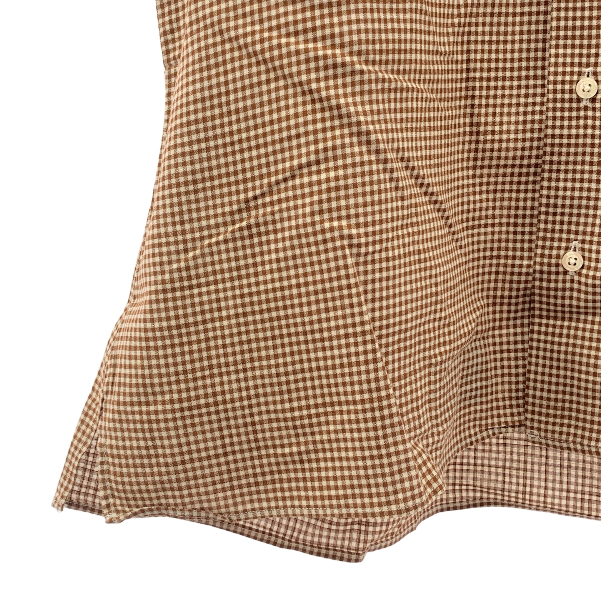 INDIVIDUALIZED SHIRTS / インディビジュアライズドシャツ チェック レギュラーカラー シャツ