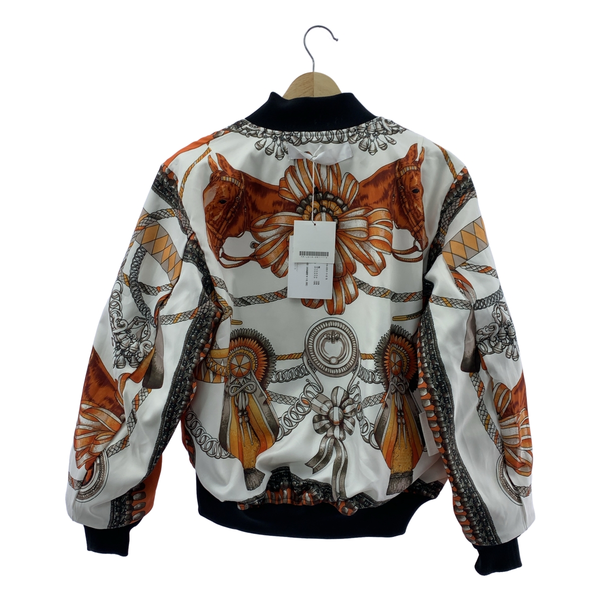 tao COMME des GARCONS / タオコムデギャルソン アジャスター ブルゾン ジャケット / 柄総裏地