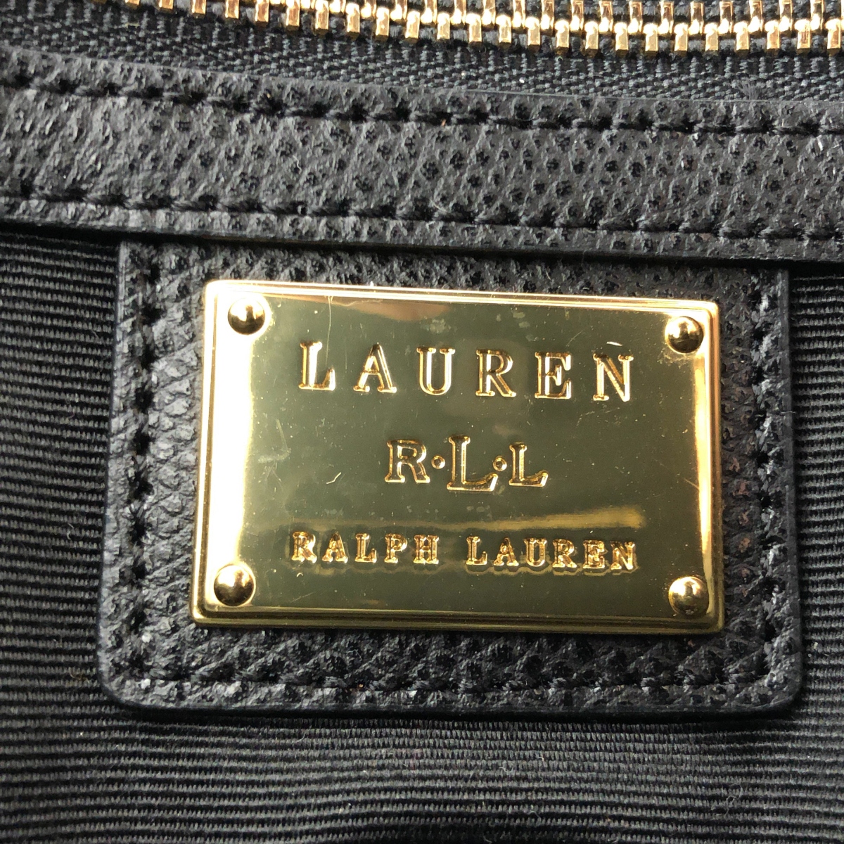 Lauren Ralph Lauren / ローレンラルフローレン レオパード ハラコ レザー チェーンバッグ