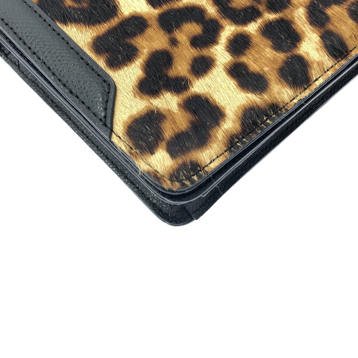 Lauren Ralph Lauren / ローレンラルフローレン レオパード ハラコ レザー チェーンバッグ