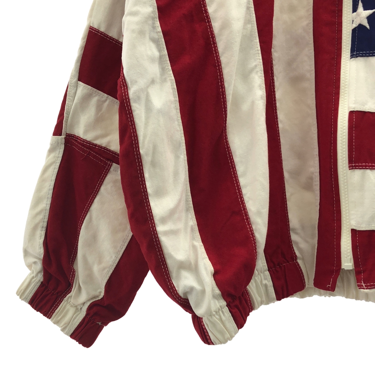 VINTAGE / ヴィンテージ古着 1990s 星条旗 ジップアップジャケット
