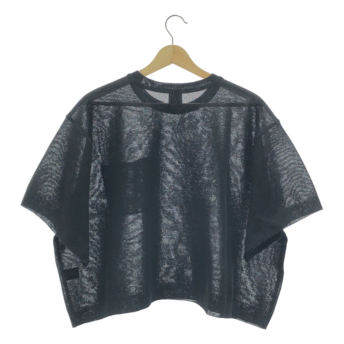 6(ROKU) BEAUTY&YOUTH / ロクビューティーアンドユース SHORT WIDE KNIT PULLOVER / ショートスリーブ ニットカットソー