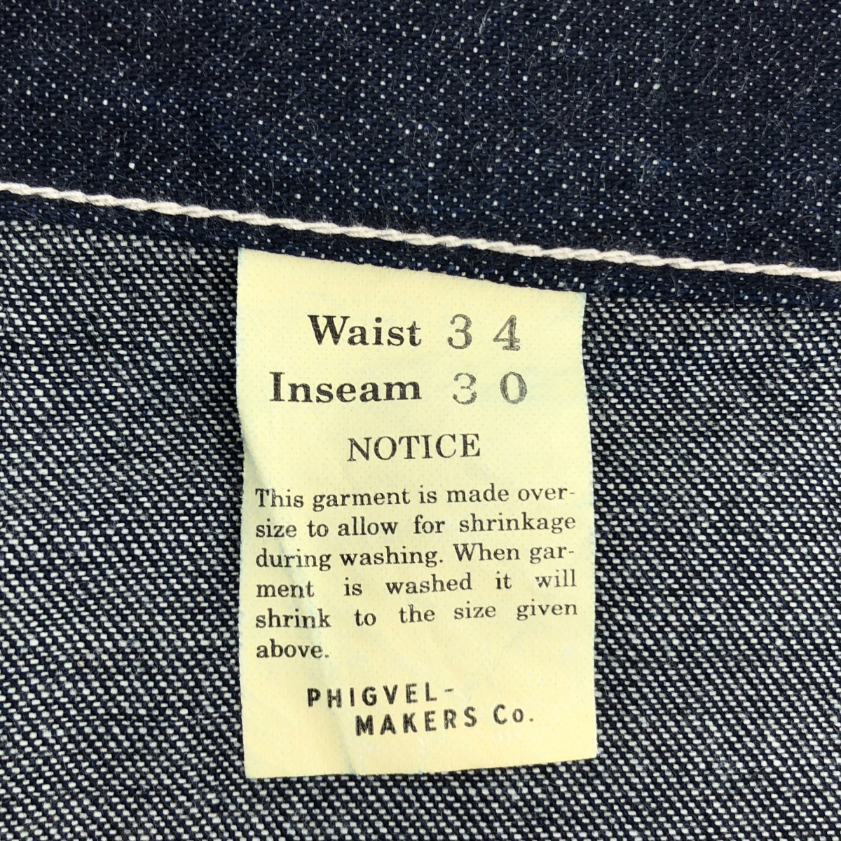 PHIGVEL / フィグベル MIL DENIM FATIGUE TROUSERS ミル デニム ファティーグ トラウザーズ パンツ