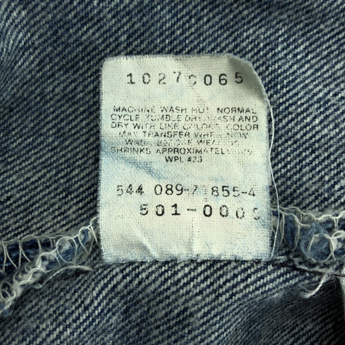 Levi's / リーバイス 1980s ヴィンテージ 501xx 赤文字 USA製 デニムパンツ 刻印544