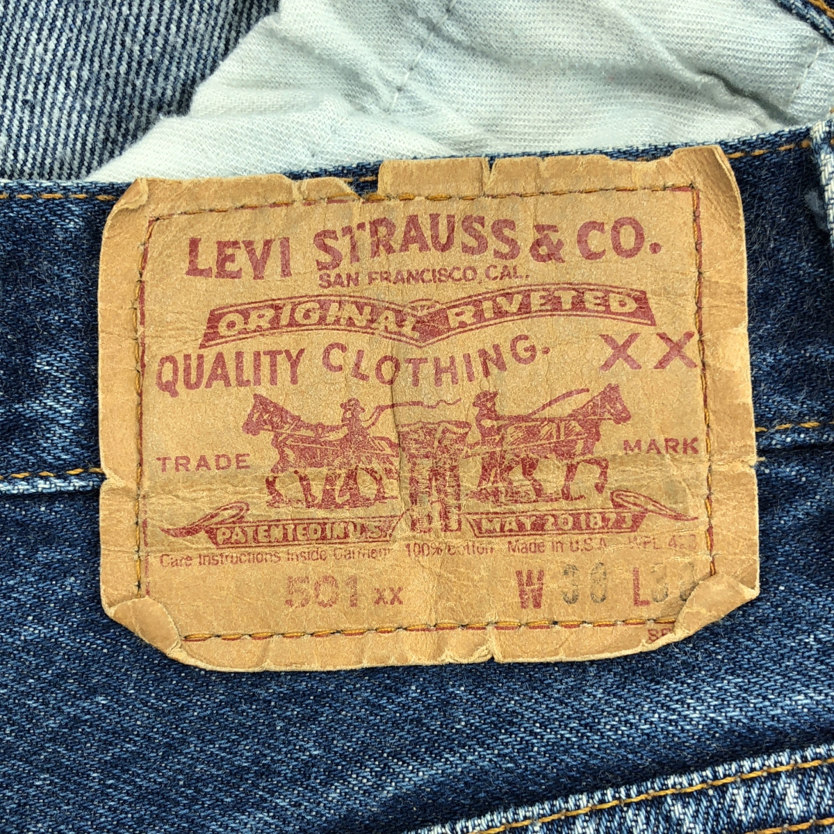 Levi's / リーバイス 1980s ヴィンテージ 501xx 赤文字 USA製 デニムパンツ 刻印544