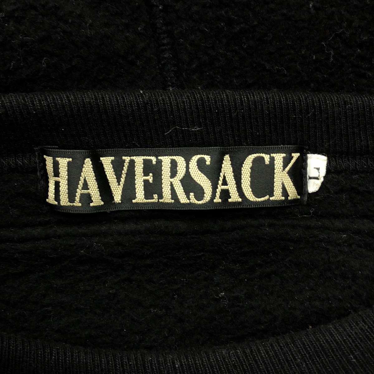 HAVERSACK / ハバーサック 後付フード 裏起毛 スウェット