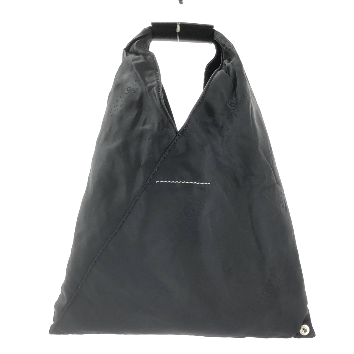 MM6 Maison Margiela / エムエムシックスメゾンマルジェラ ジャパニーズ スモール ハンドバッグ カレンダーロゴ ジャガード