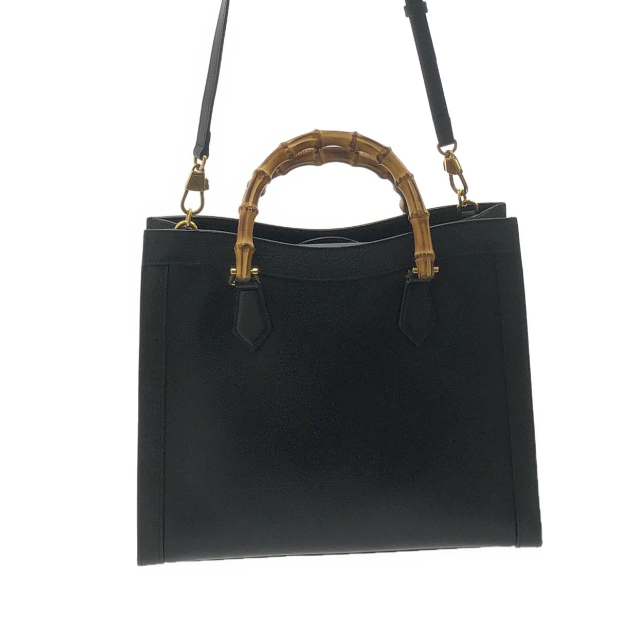 GUCCI / グッチ ダイアナ ミディアム バンブーハンドル レザー 2WAYバッグ