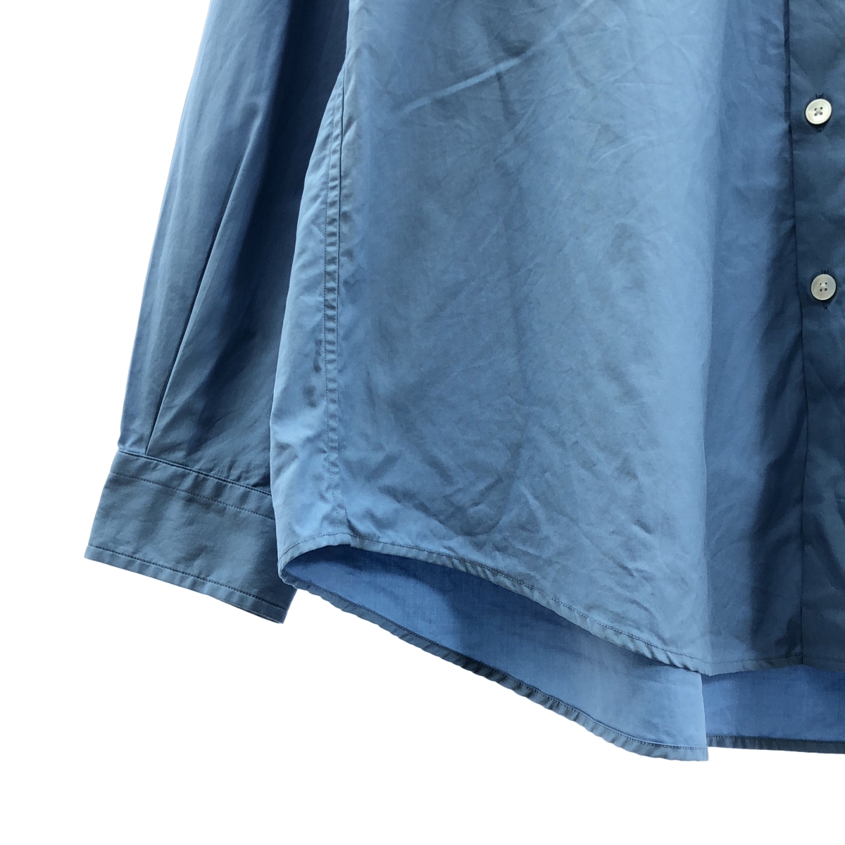 AURALEE / オーラリー WASHED FINX TWILL BIG SHIRT ウォッシュド フィンクス ツイル ビッグシャツ