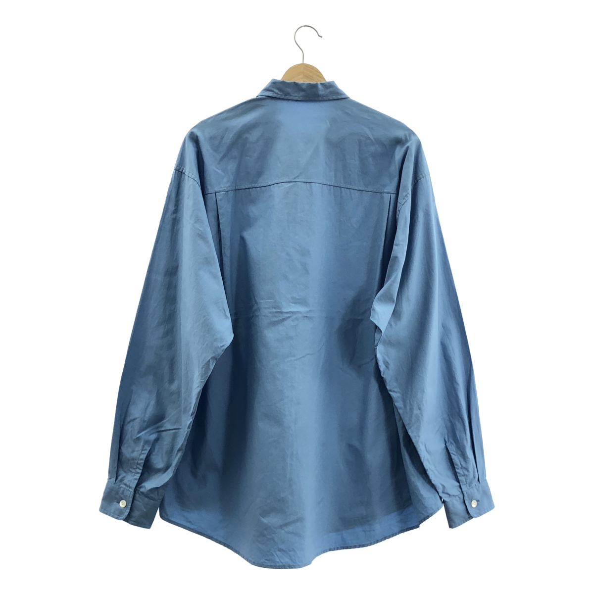 AURALEE / オーラリー WASHED FINX TWILL BIG SHIRT ウォッシュド フィンクス ツイル ビッグシャツ