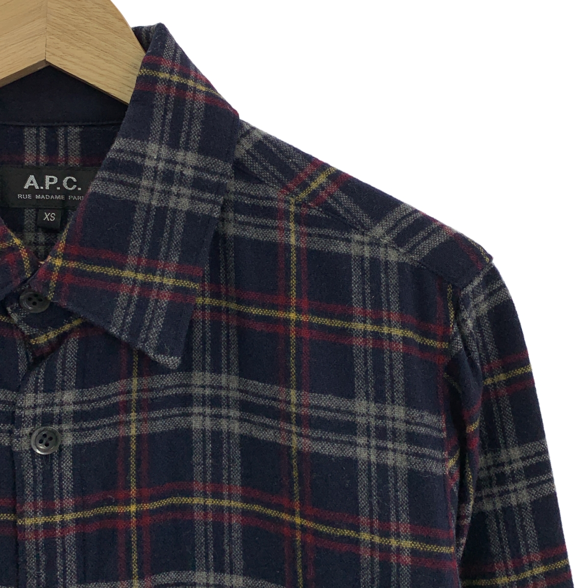A.P.C. / アーペーセー ウール チェックシャツ