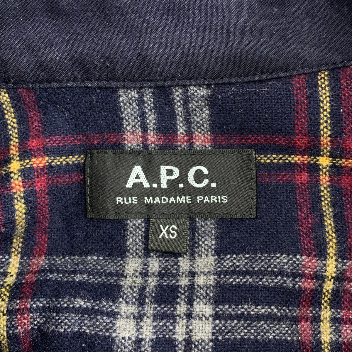 A.P.C. / アーペーセー ウール チェックシャツ